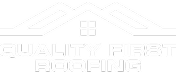Quality First Roofing Logo White